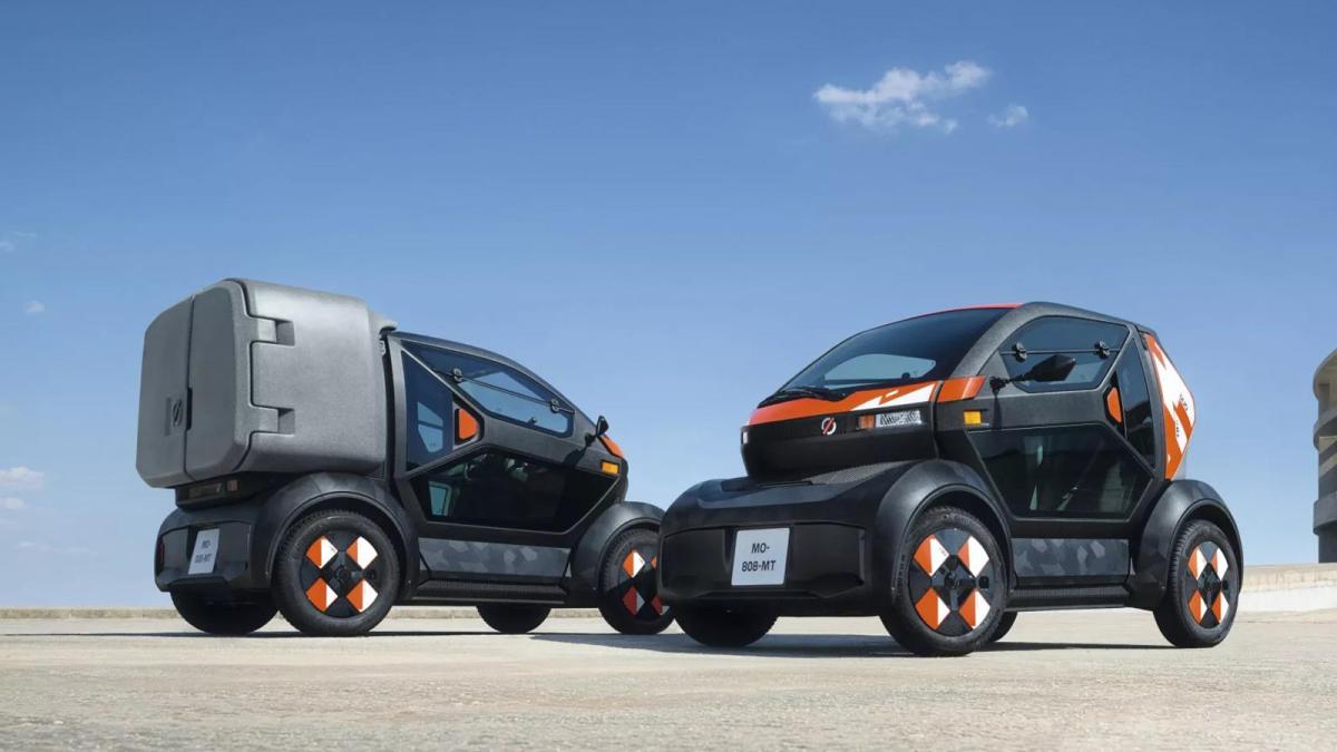 Los eléctricos compactos Duo y Bento de Mobilize (Renault).