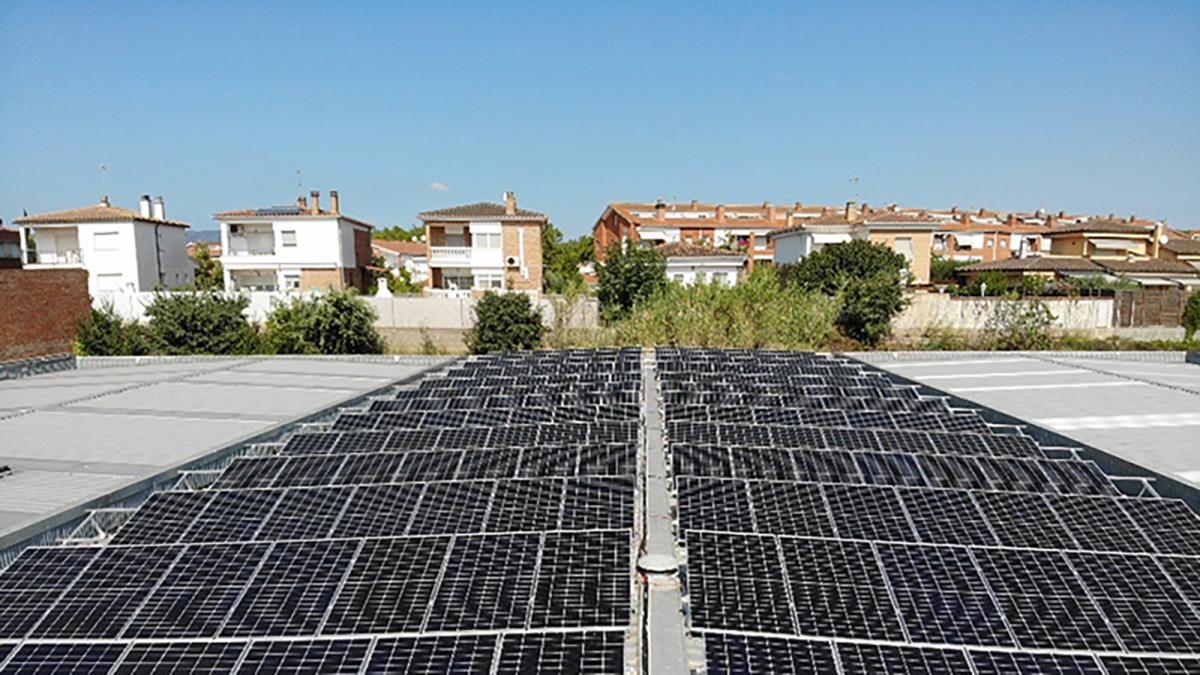 Primera comunidad solar de Iberdrola en Gerona.