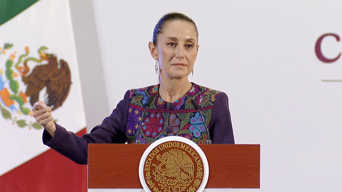 La presidenta de México, Claudia Sheinbaum.