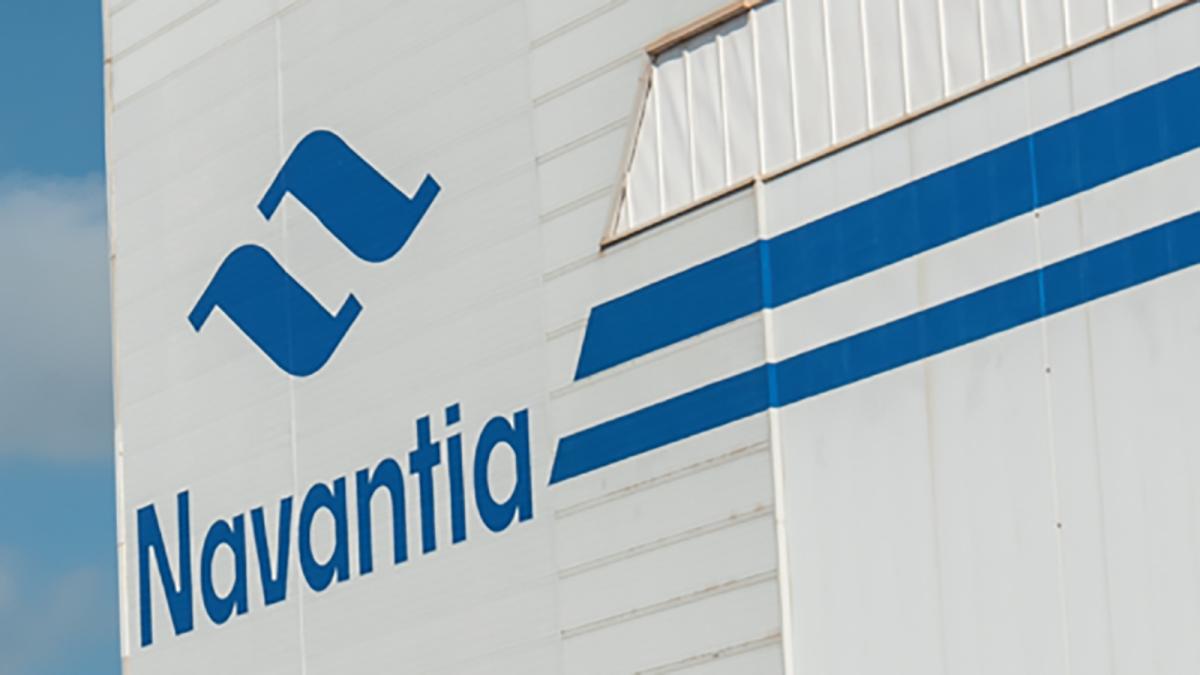 Logo de Navantia.