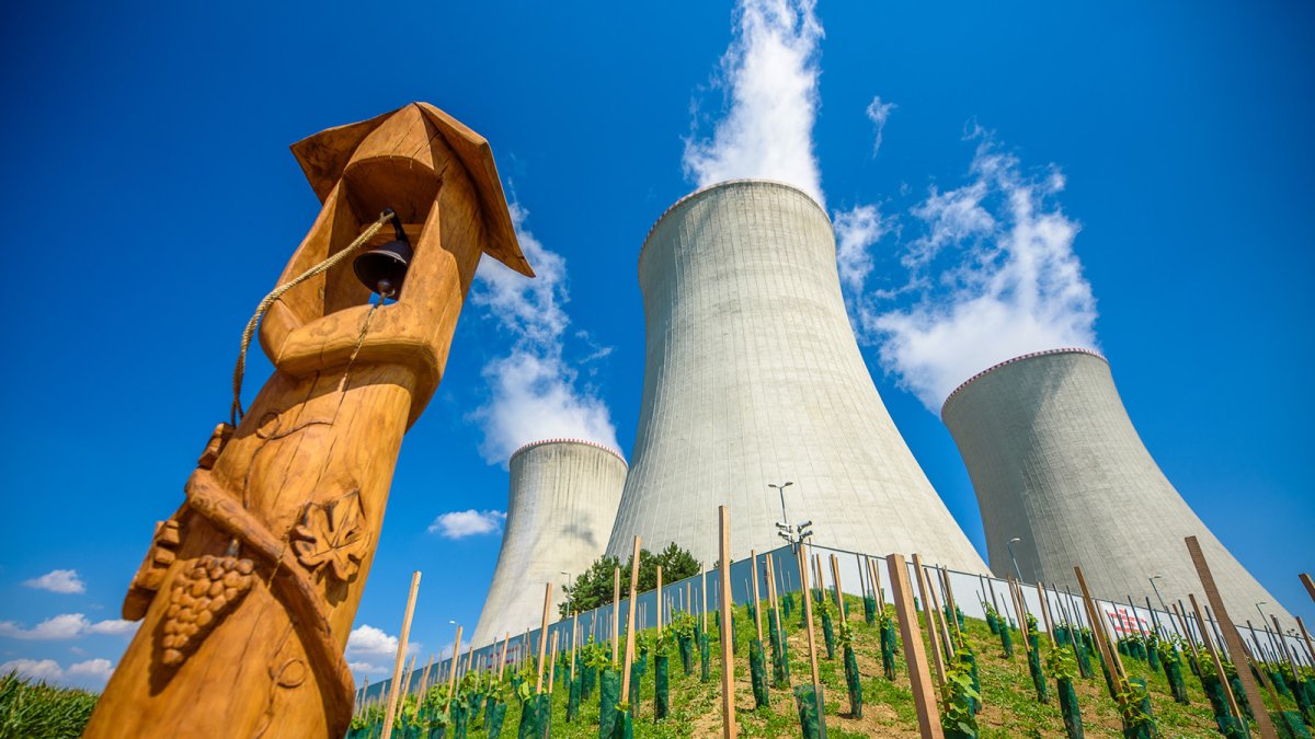 Central nuclear de CEZ.