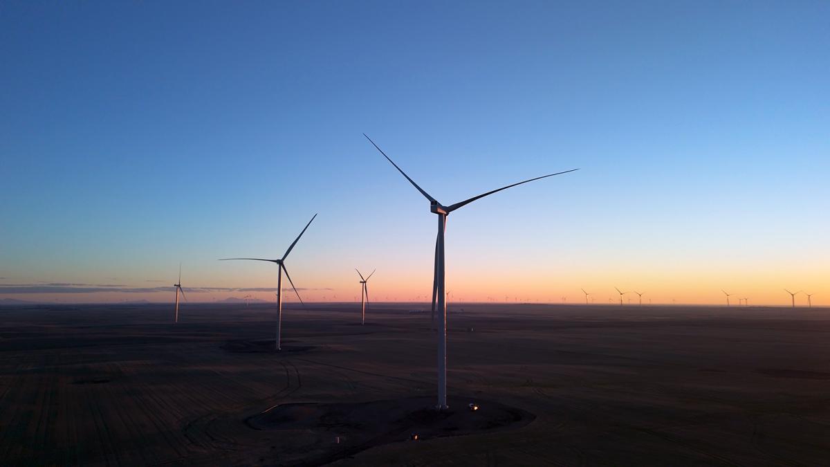 Acciona Energía comienza a suministrar electricidad desde un nuevo parque eólico en Alberta (Canadá)