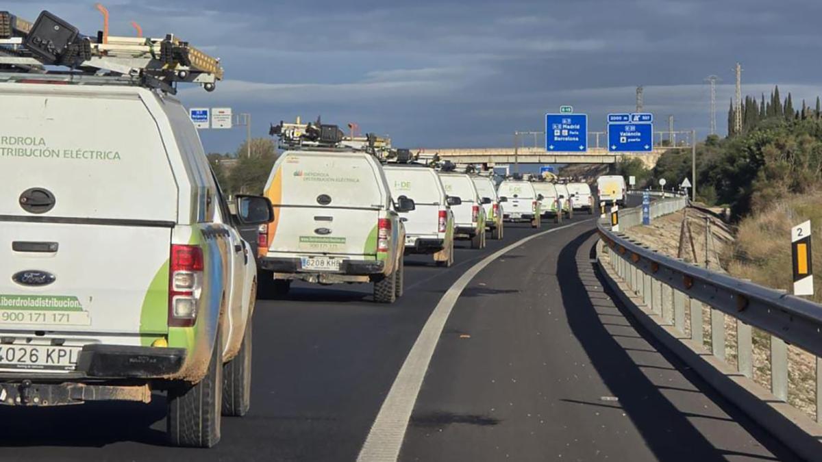 Iberdrola recupera el 99% del suministro en las zonas afectada por la DANA