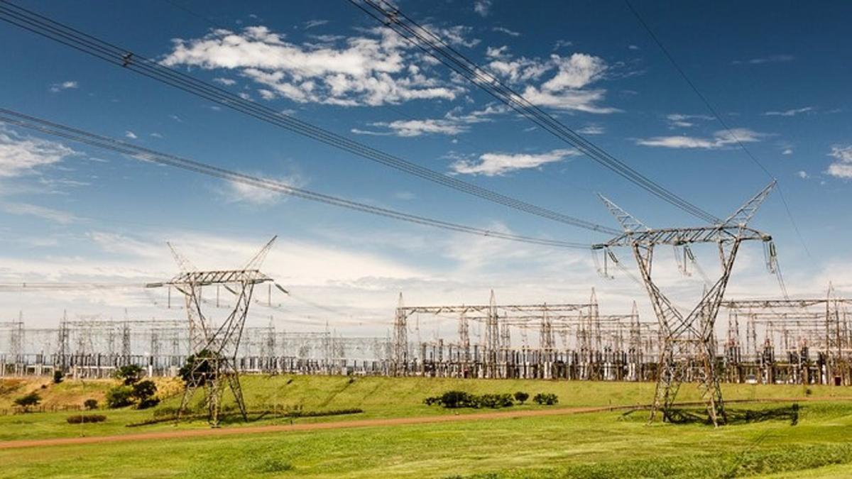 Torres eléctricas en Brasil.