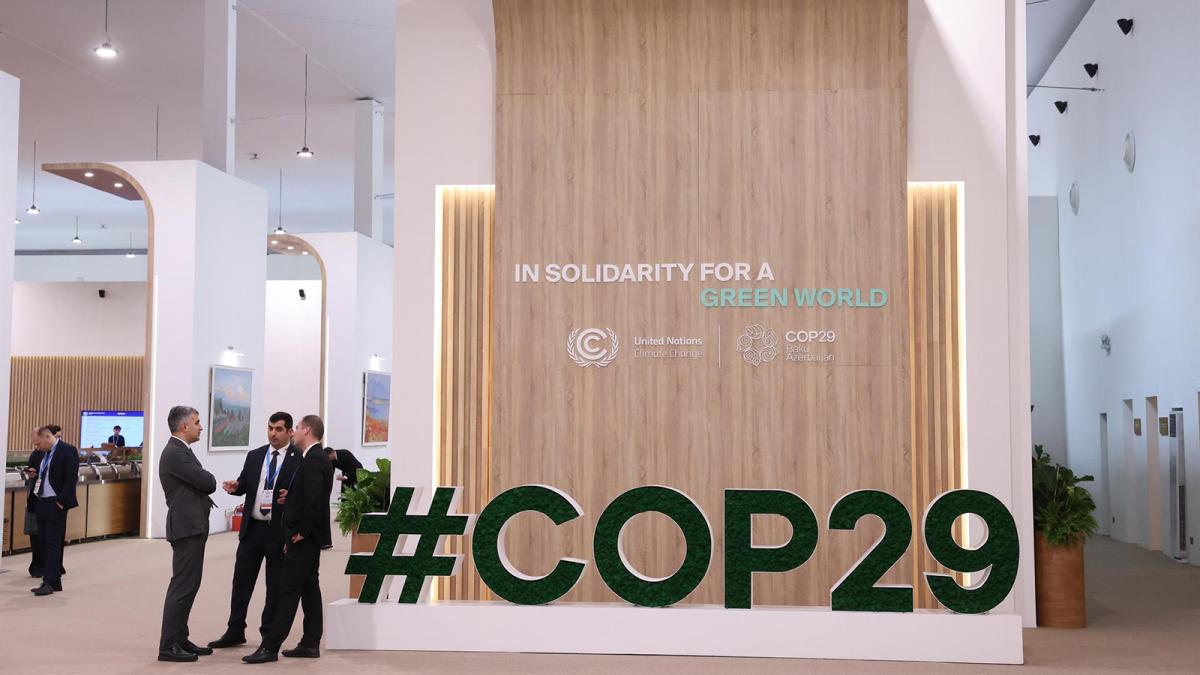 Espacio de la COP29.