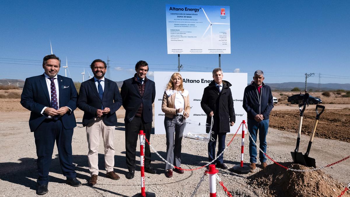 El inicio de la construcción del Parque Eólico Dama de Baza de Altano Energy.