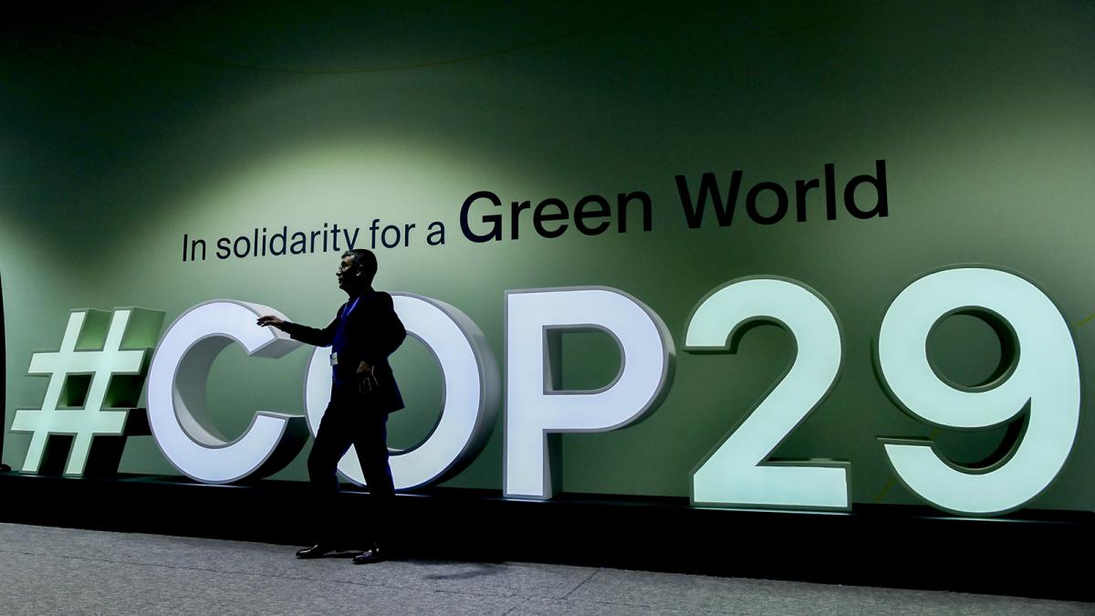 Imagen de recurso de la COP29.