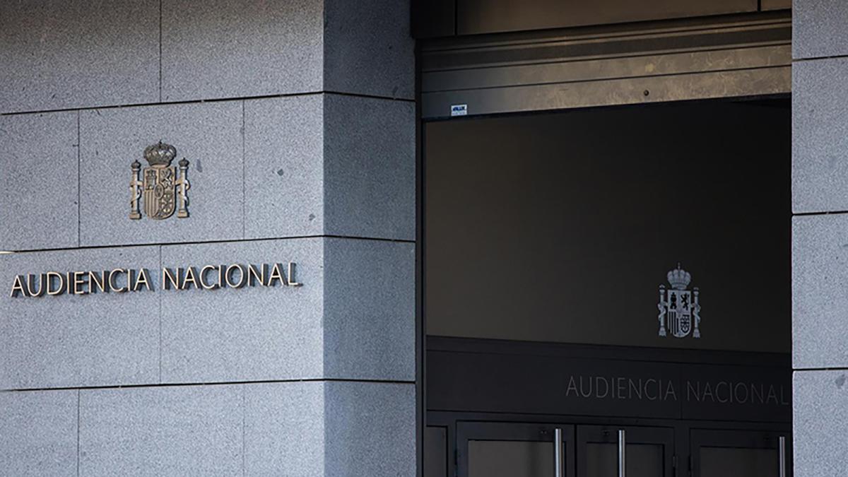 La fachada de la Audiencia Nacional.