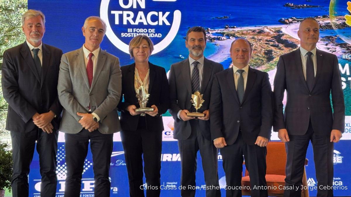 La fábrica de Ence en Pontevedra, Premio Empresa Sostenible 2024 de la Confederación de Empresarios