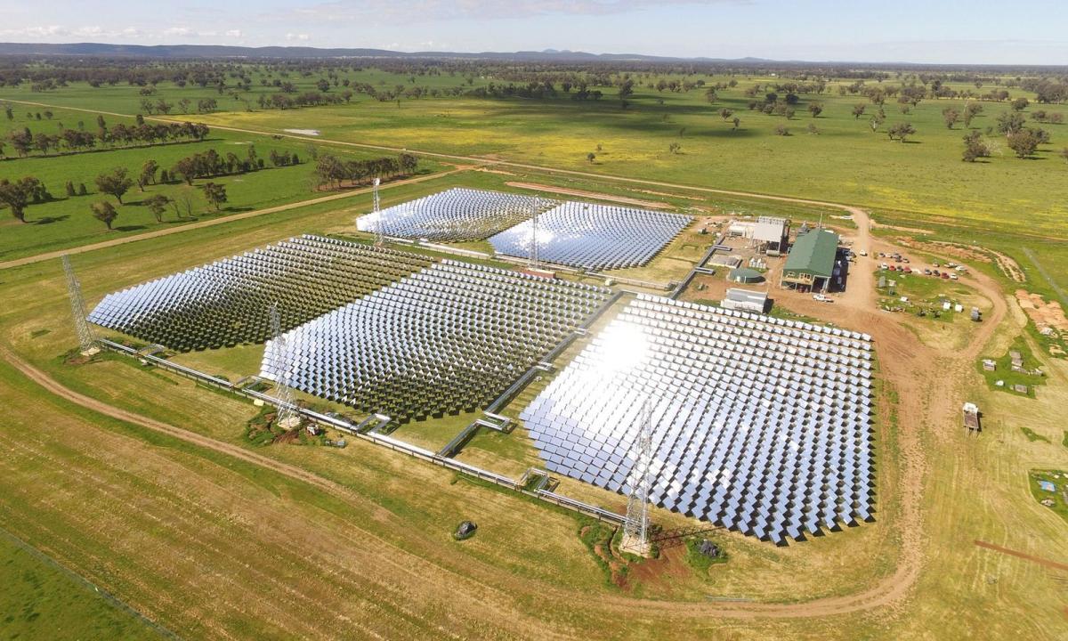 Proyecto de demostración de energía termosolar CSP en Australia.