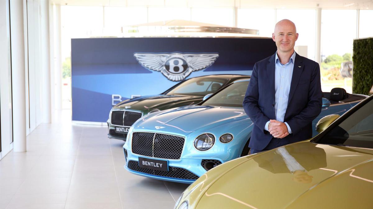 Richard Leopold, responsable de Bentley Motors para Europa.