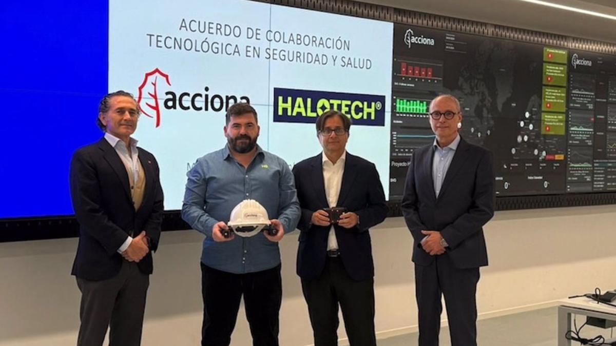 Acciona ficha a la startup española Halotech para aumentar la seguridad en sus proyectos