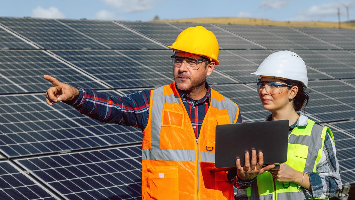 Trabajadores del sector energético.