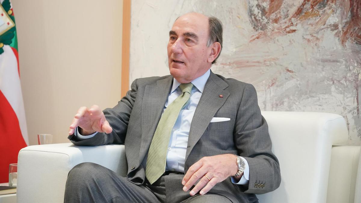 El presidente de Iberdrola, Ignacio Sánchez Galán.