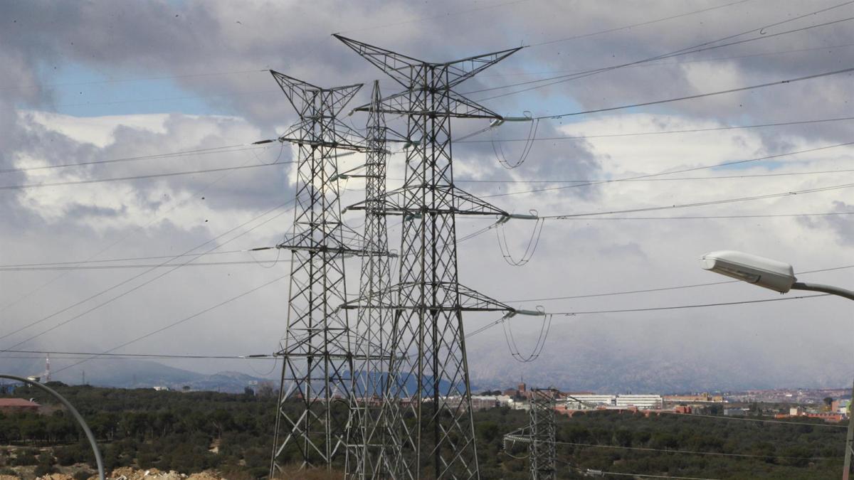 Torres eléctricas.