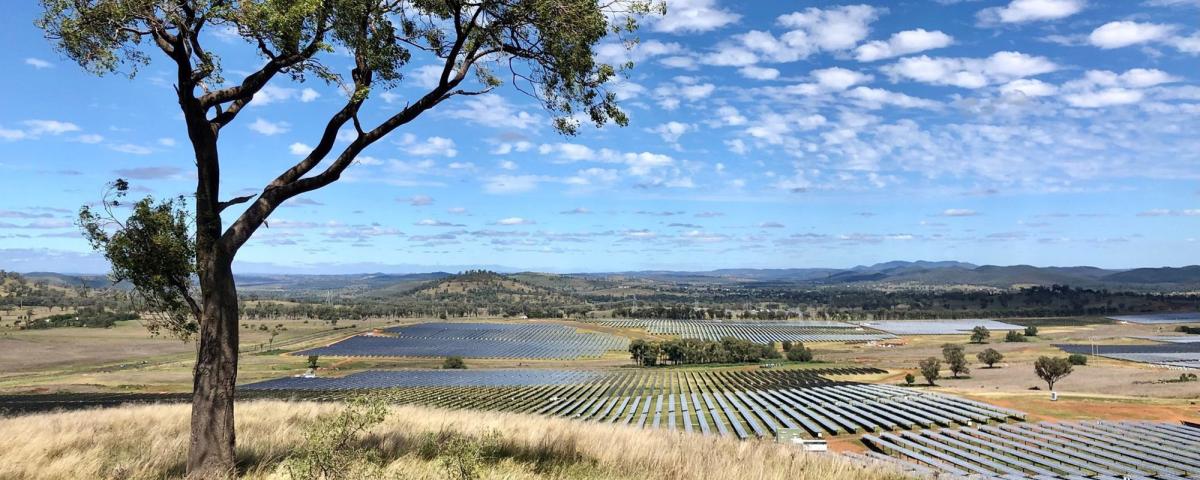 Proyecto solar de Lightsource bp en Australia.