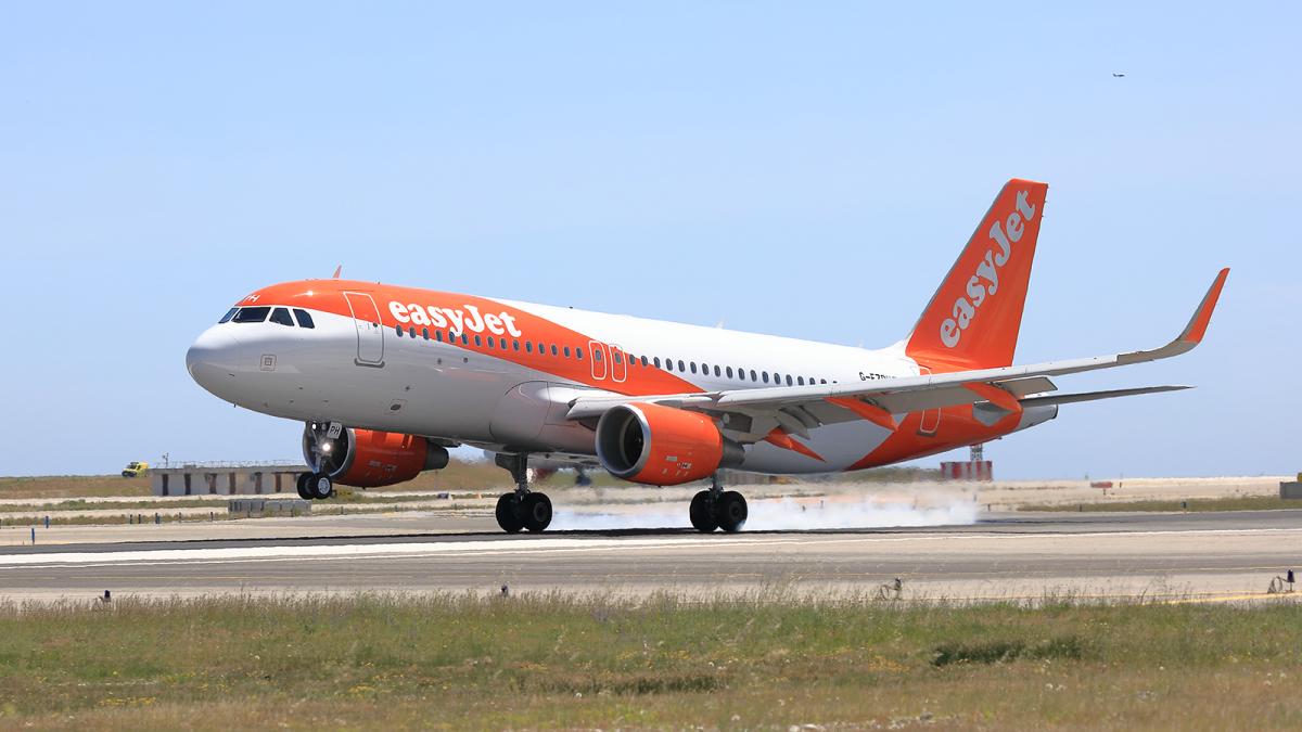 Avión de easyJet.