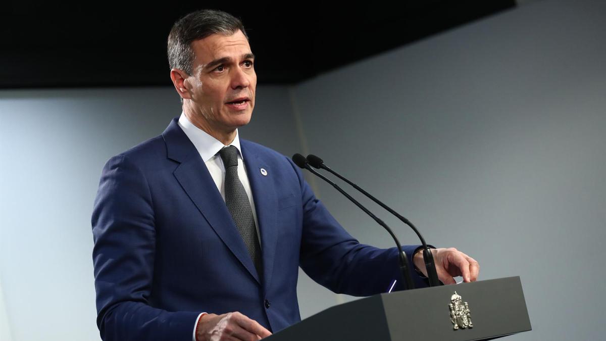 El presidente del Gobierno, Pedro Sánchez.