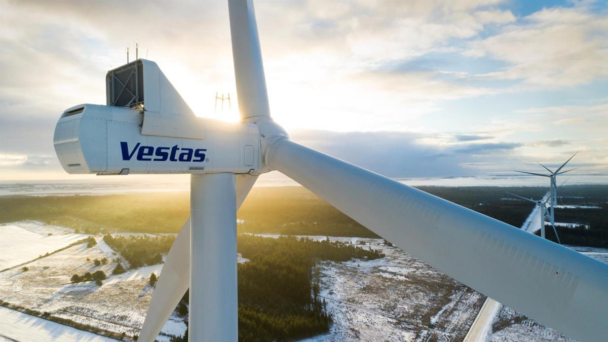 Aerogenerador de Vestas.