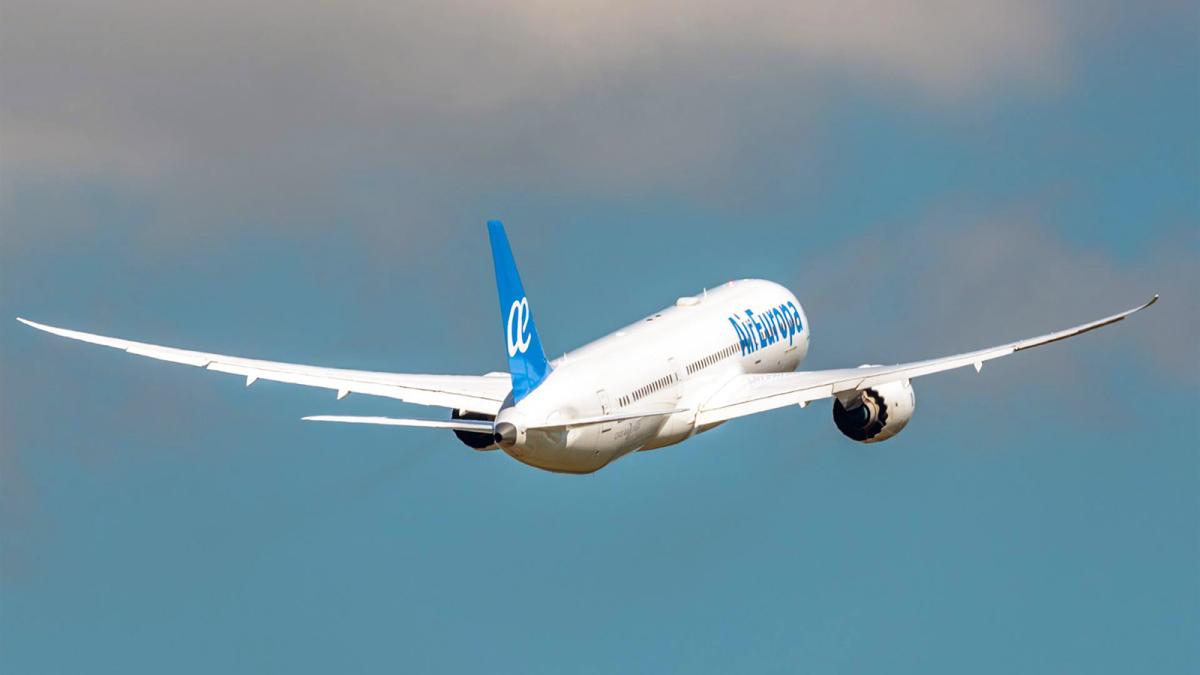 Air Europa ahorrará toneladas anuales de combustible gracias a una nueva tecnología.