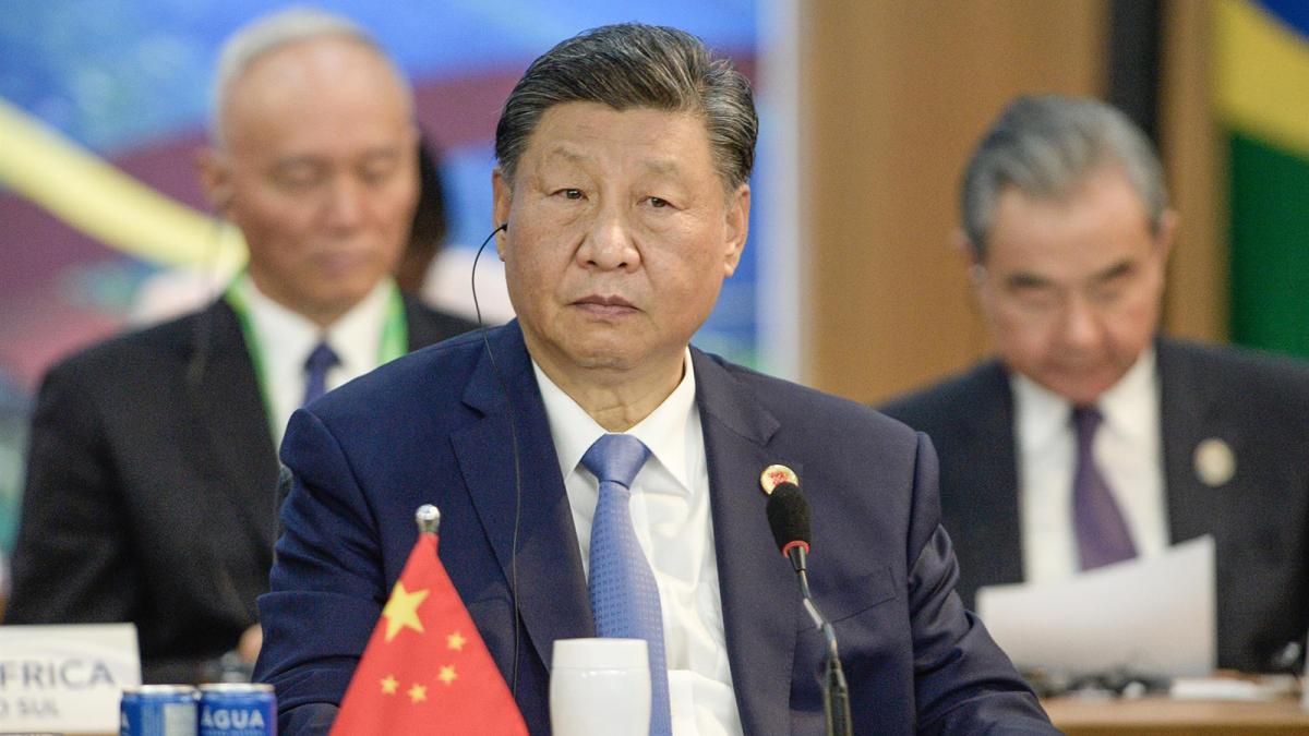 El presidente de China,  Xi Jinping, en el G20.