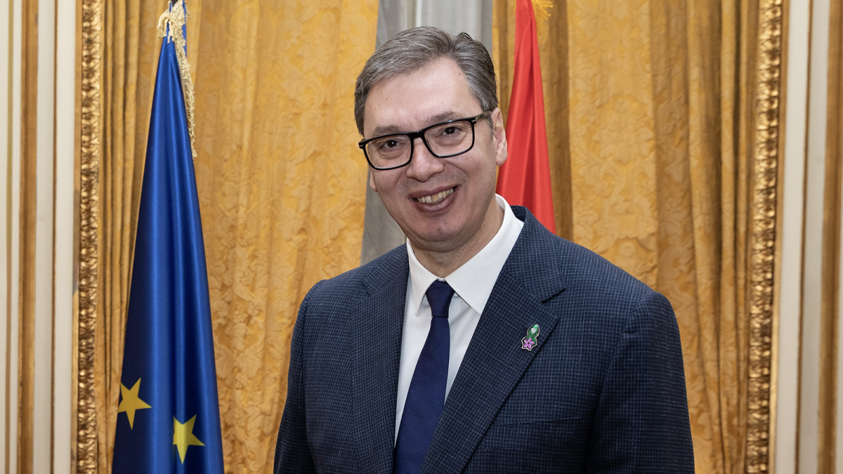 El presidente de Serbia, Aleksandar Vucic.