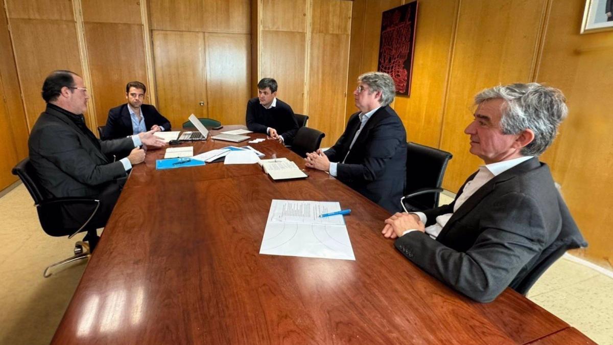 Reunión de Ganvam en el Ministerio de Industria.