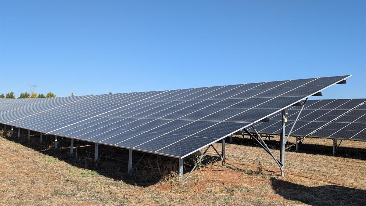 Planta fotovoltaica en Tarancón.