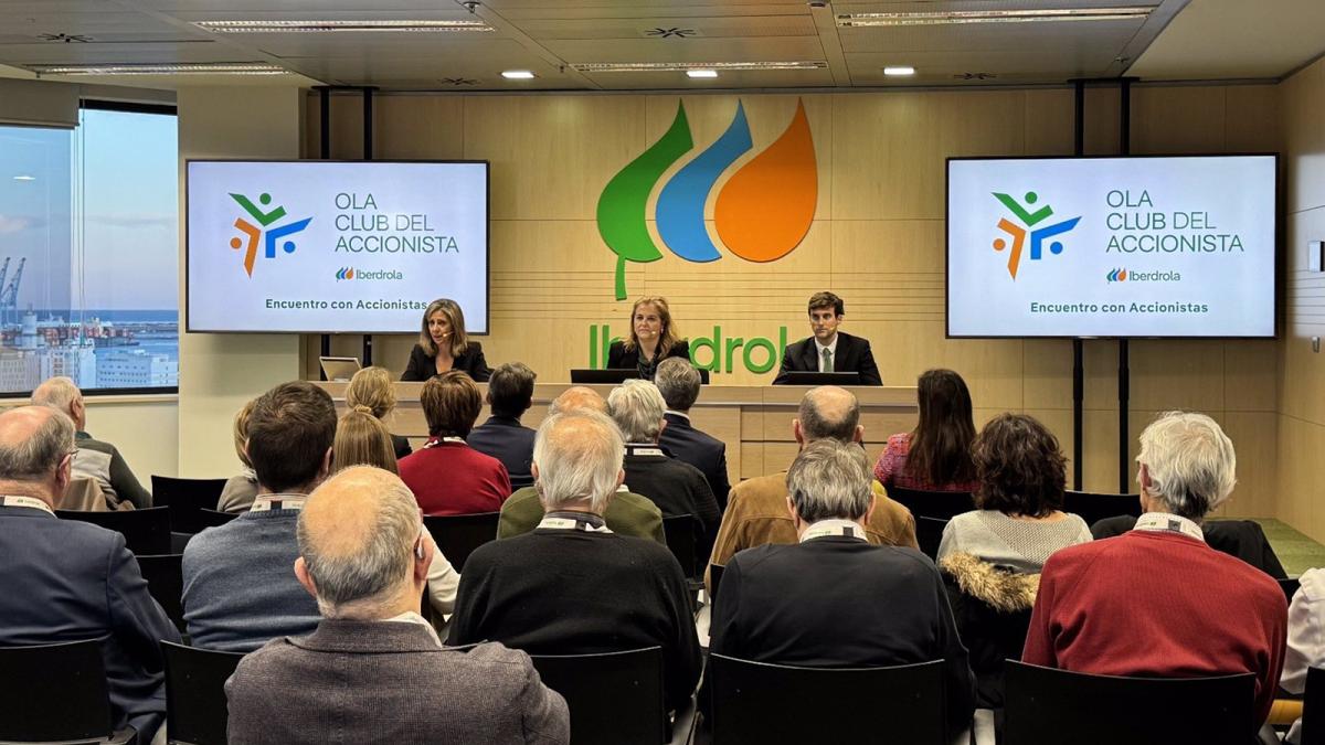 Iberdrola arranca en Valencia 'road show' con directivos para acercar la empresa a accionistas minoritarios