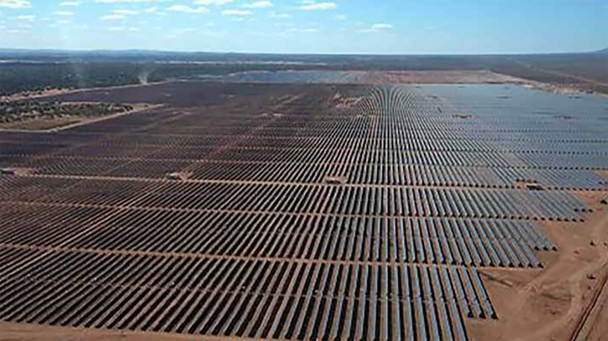 Planta solar de Bungala, uno de los actiovos solares más importantes de Potentia.