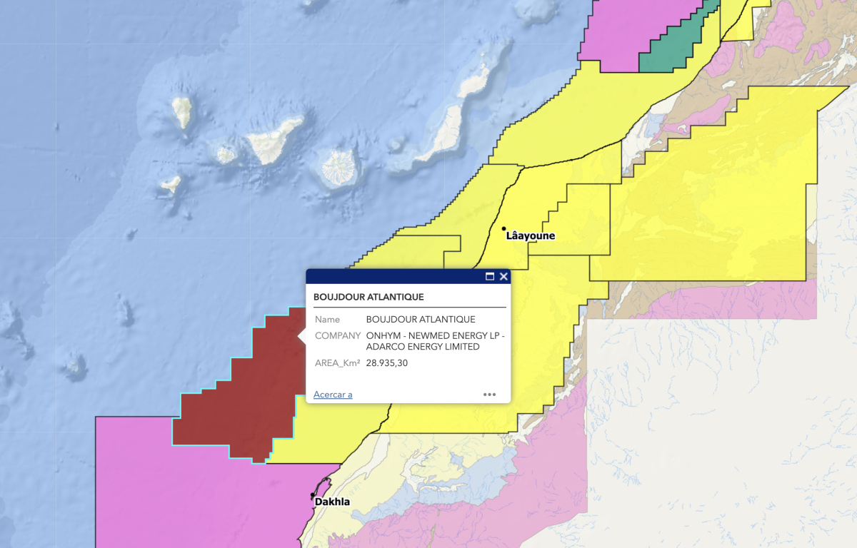 Marruecos otorga permisos para explorar petróleo y gas muy cerca de las Islas Canarias