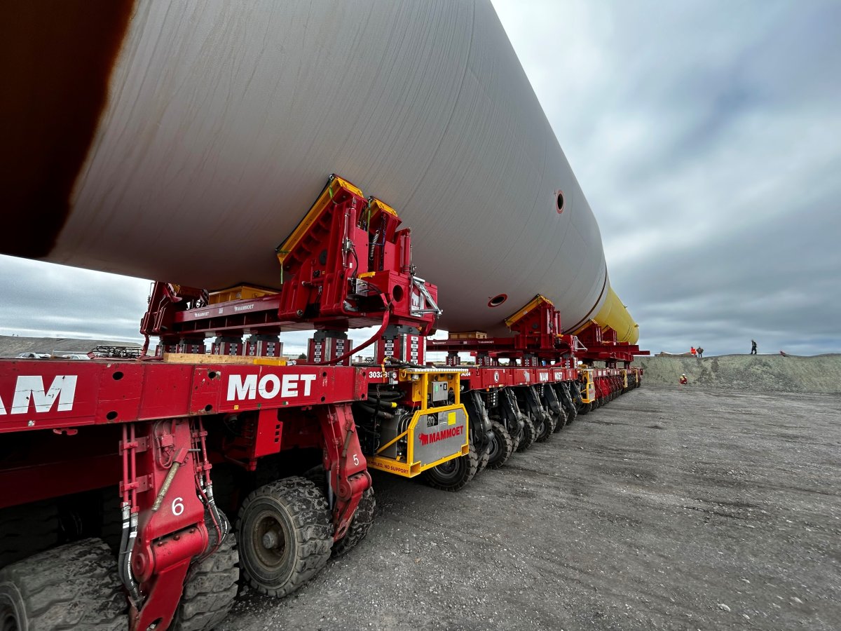 Mammoet suministrará sus equipos modulares a SeAH Wind para el transporte de sus monopilotes XXXL al mayor parque eólico marino del mundo