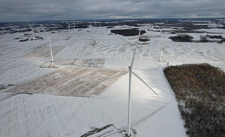 Paque eólico de Anykščiai en Lituania de European Energy.