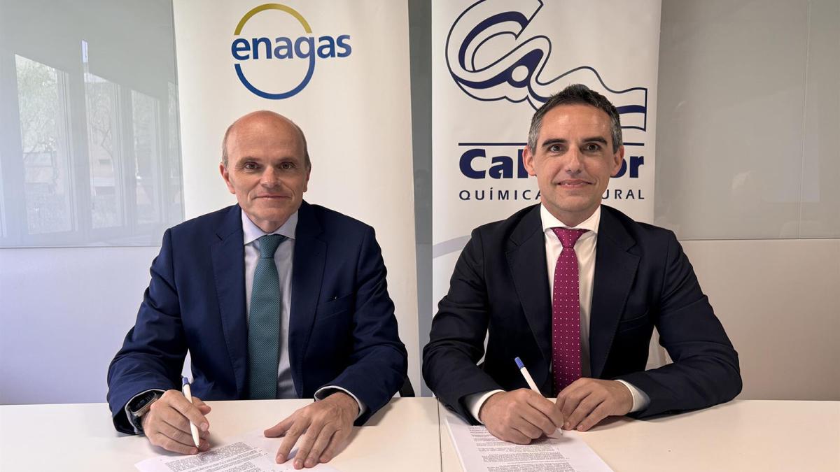 Enagás se alía con Calcinor para desarrollar proyectos de descarbonización y gestión sostenible de CO2