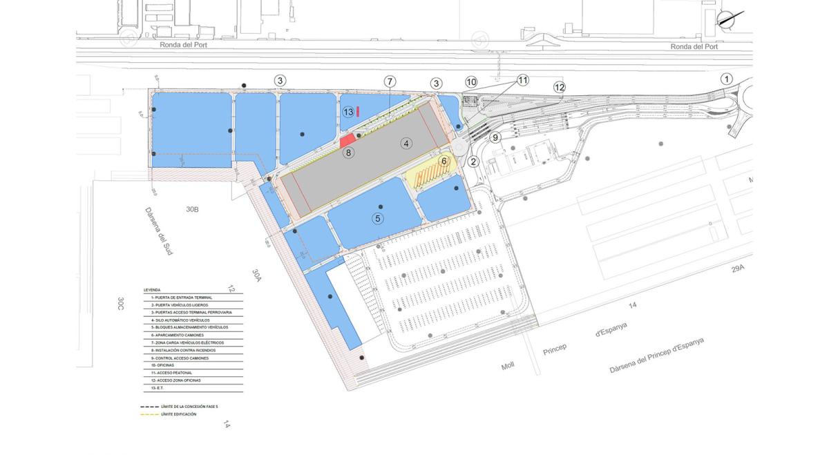 El Puerto de Barcelona adjudica la nueva terminal de vehículos a la japonesa NYK, que invertirá 75 millones