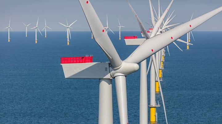 Ørsted vende una participación del 24,5% en el parque eólico marino West of Duddon Sands 