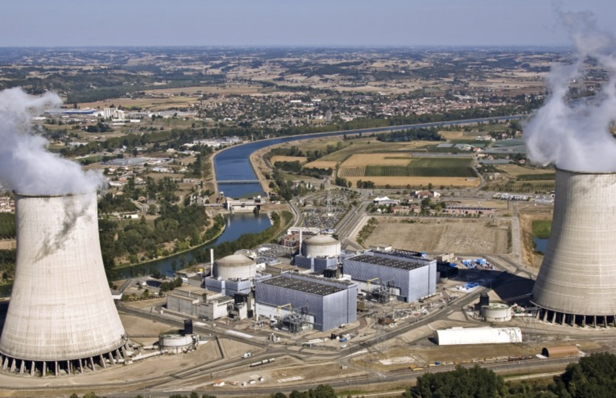 Una central nuclear del sur de Francia se desconectó por completo justo después del apagón