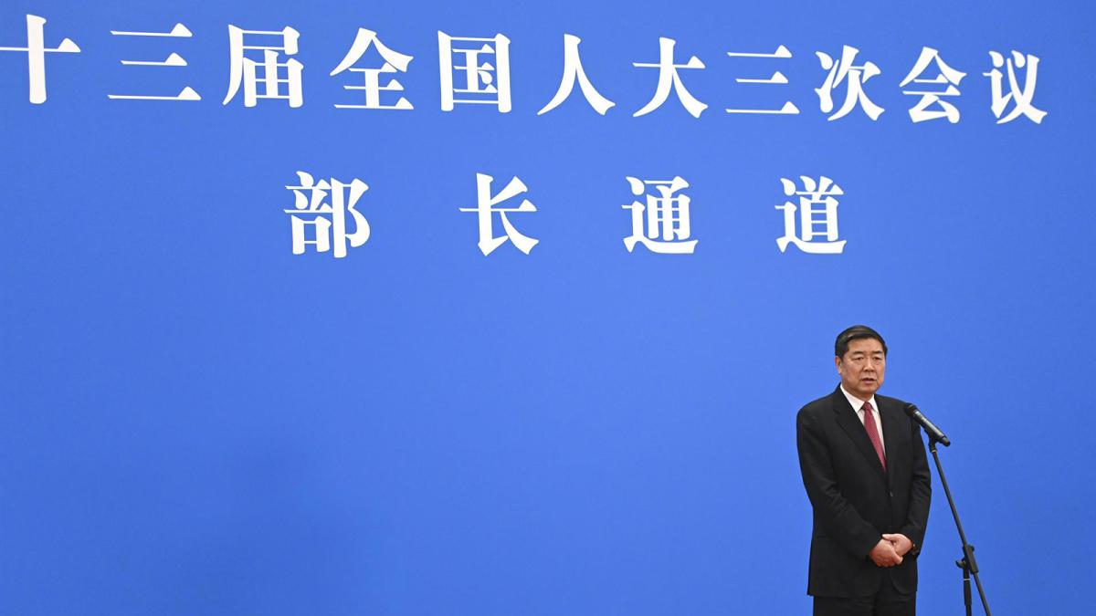 El viceprimer ministro de China, He Lifeng.