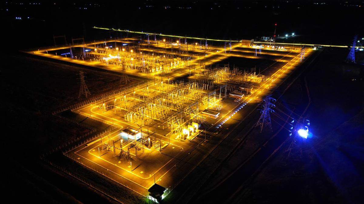La subestación de Interconexión Valenzuela en Paraguay.