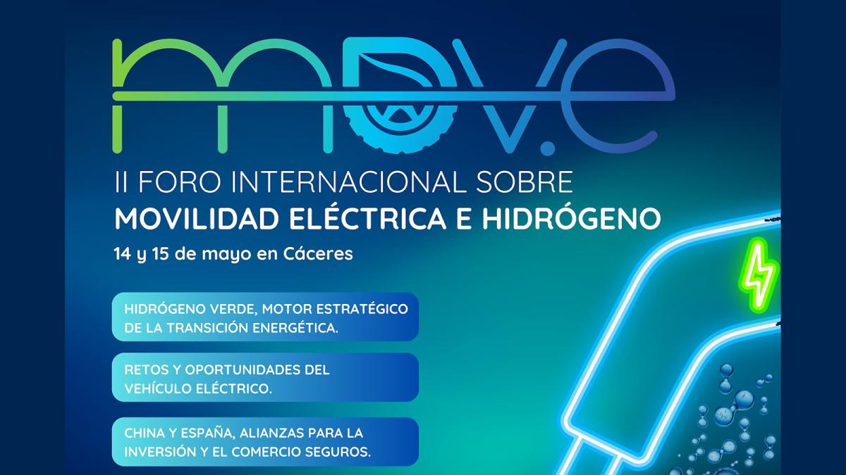 China y Europa, presentes en II Foro Movilidad de Eléctrica e Hidrógeno Verde en Cáceres