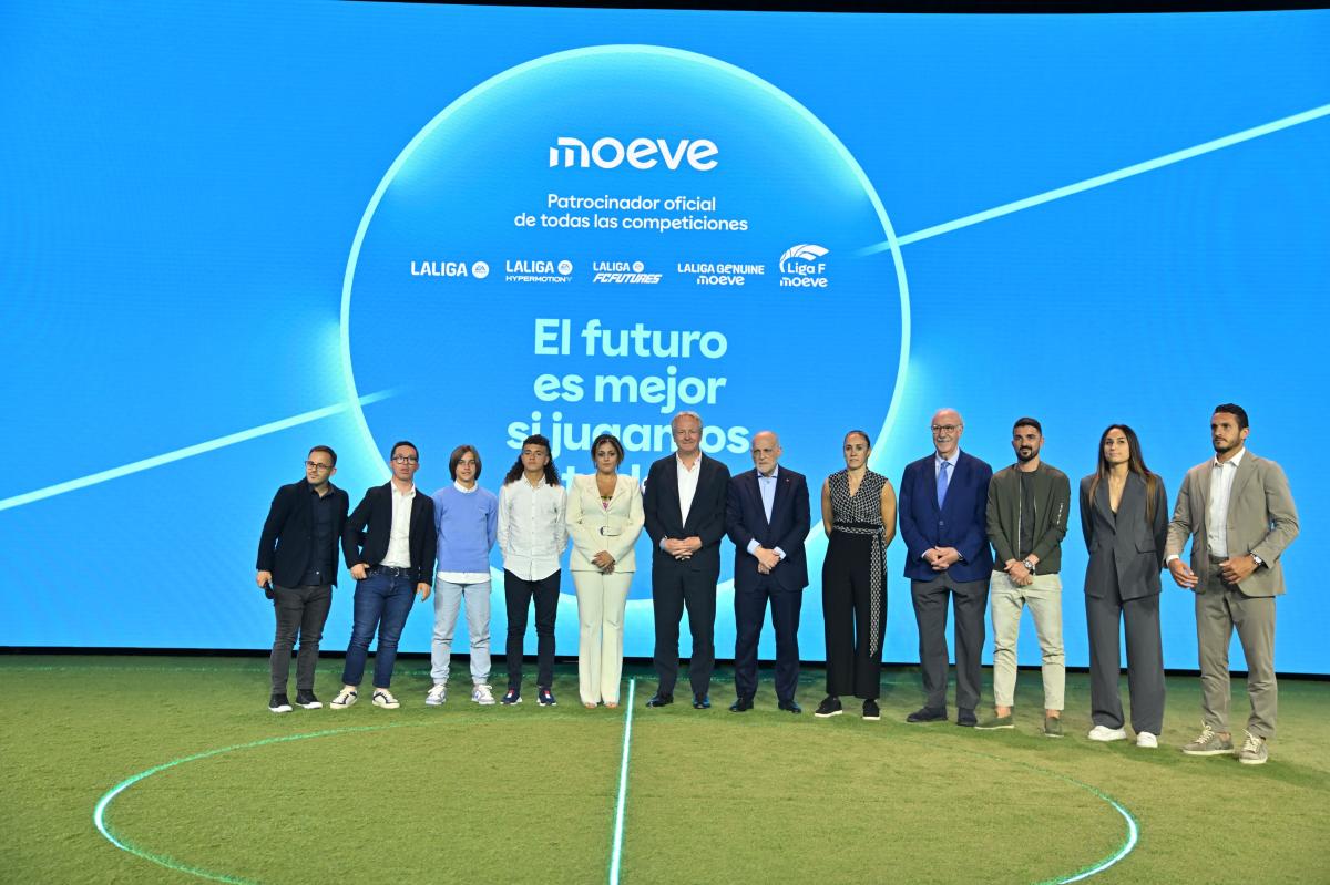 Moeve se pasa al fútbol: patrocinará todas las competiciones profesionales en España