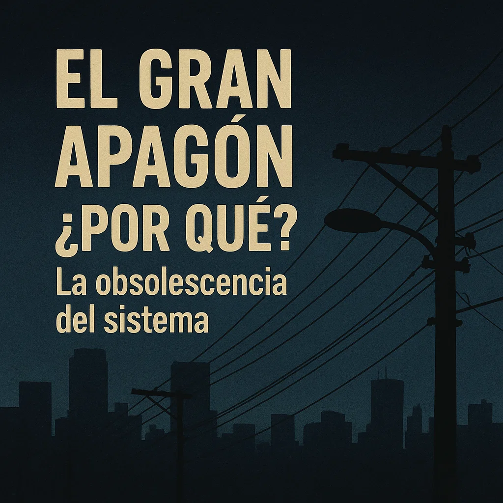 El Gran Apagón, ¿por qué? La obsolescencia del sistema