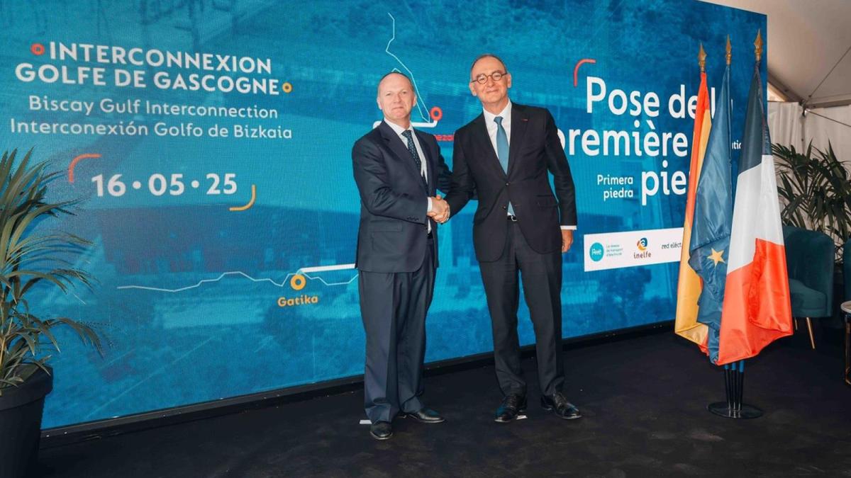 España y Francia avanzan en la interconexión eléctrica por el Golfo de Vizcaya con el objetivo de estar en 2028