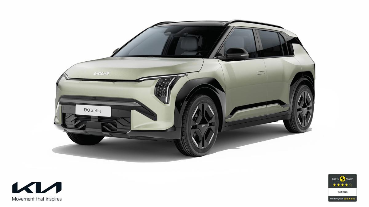 El Kia EV3 consigue la calificación de seguridad más alta del programa Euro NCAP