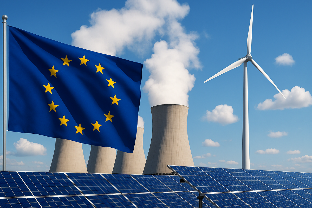 Presión en Bruselas: un grupo de Estados miembro pide reevaluar el papel de la nuclear y las renovables dentro de la estrategia energética europea