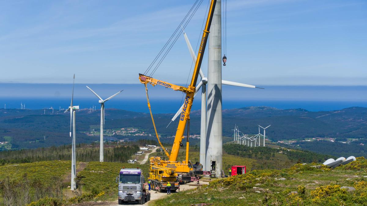 Vestas firma un contrato de 46 MW con Naturgy para la repotenciación de un parque eólico en Galicia