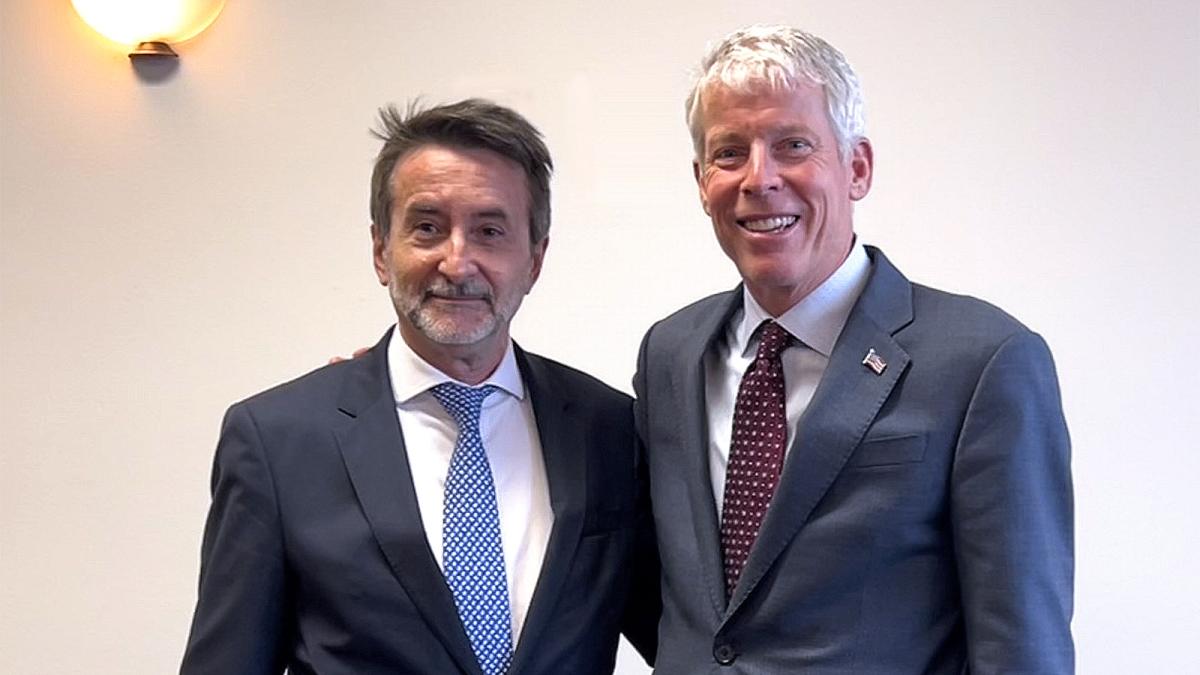 Imaz (Repsol) se reúne con el secretario de Energía de Estados Unidos