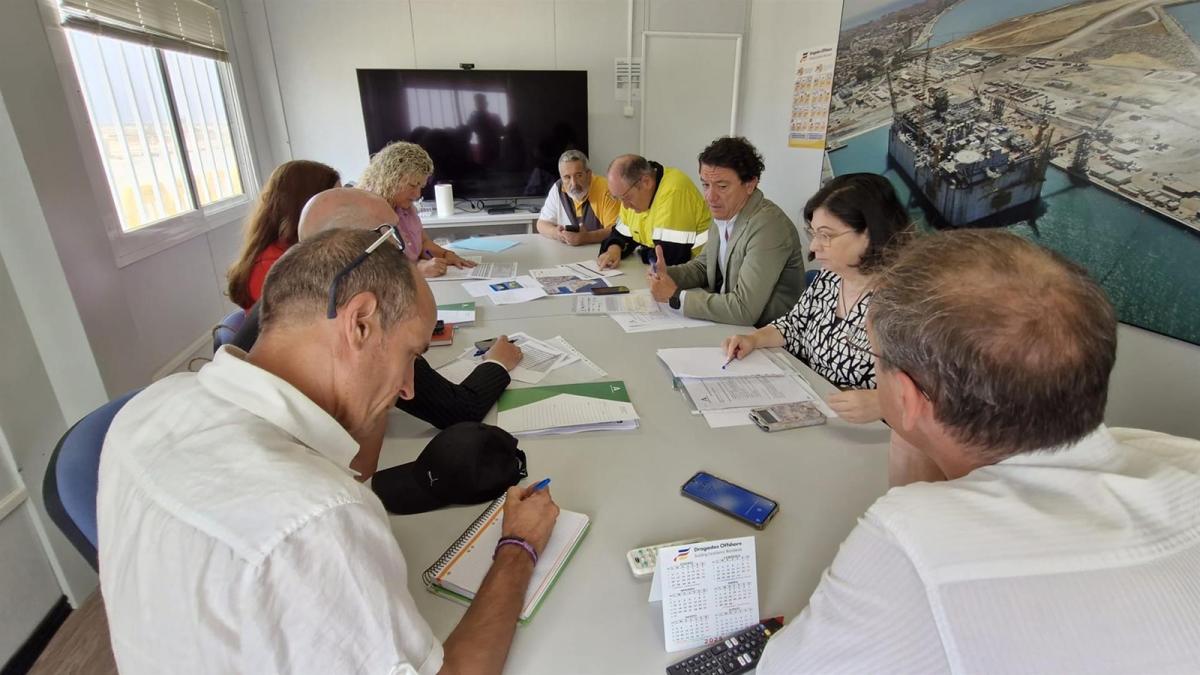 La Junta y Dragados Offshore estiman en 1.200 los empleos para el proyecto eólico marino en San Roque (Cádiz)