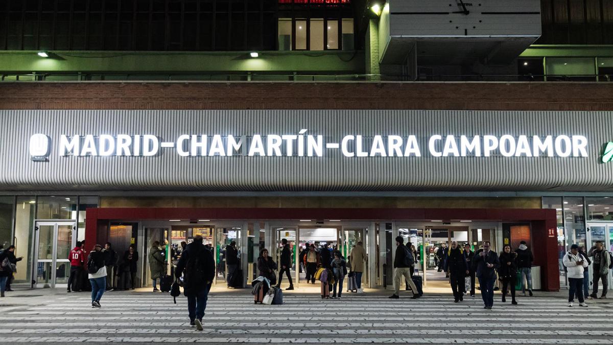 Una incidencia por falta de tensión eléctrica en Chamartín afecta a trenes entre Madrid y Levante
