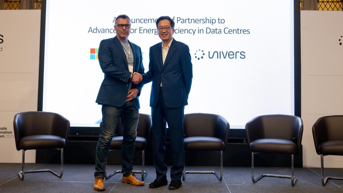 Univers se asocia con Microsoft para impulsar la IA y la eficiencia energética en los centros de datos